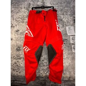 Fly Racing Kinetic Red Motocross Pants Size 36 Mens Performance Racewear